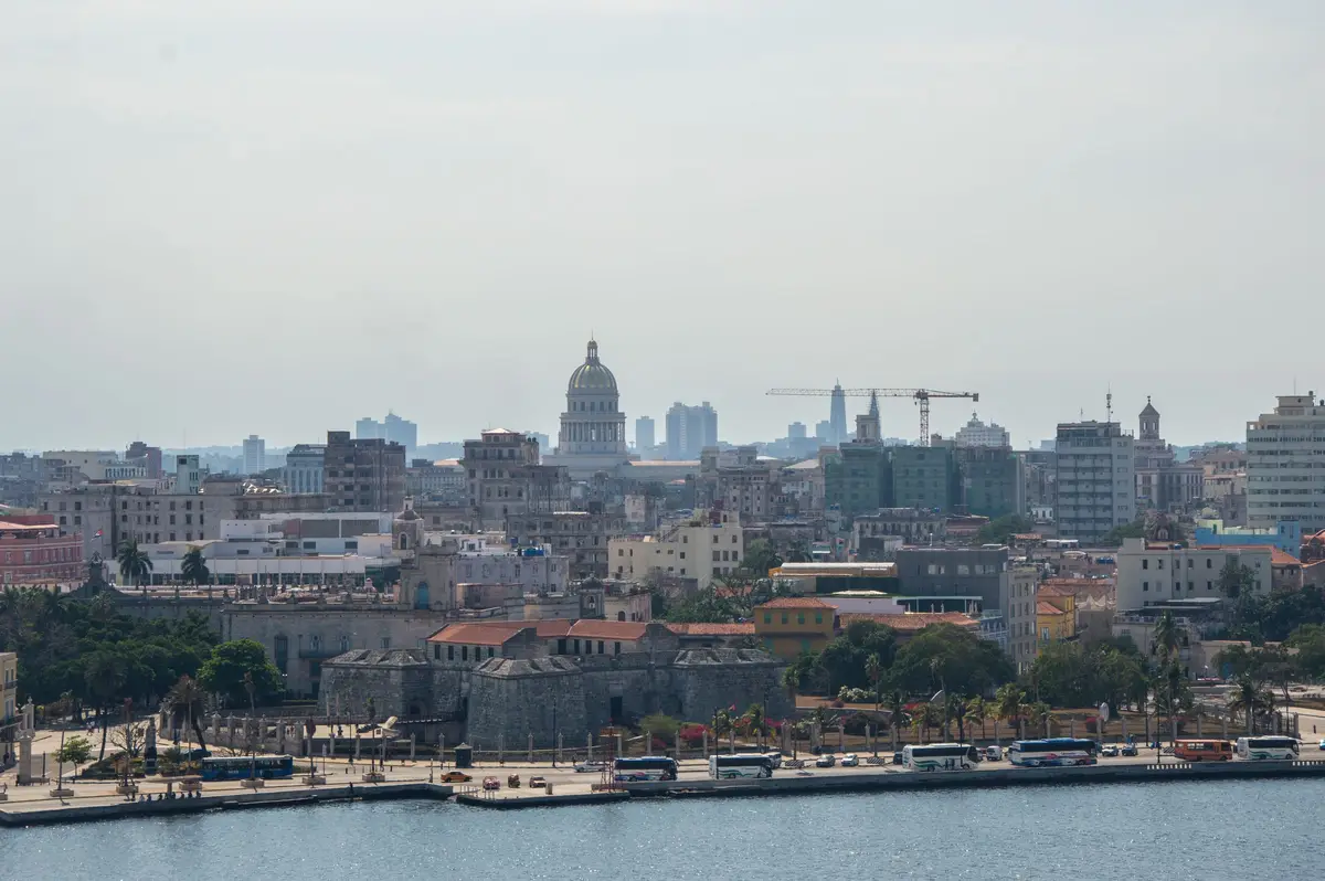 Havana skyline with the Capitolio dome
